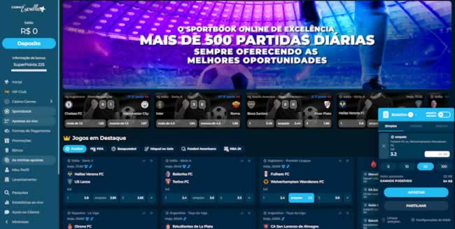 App de aposta de futebol